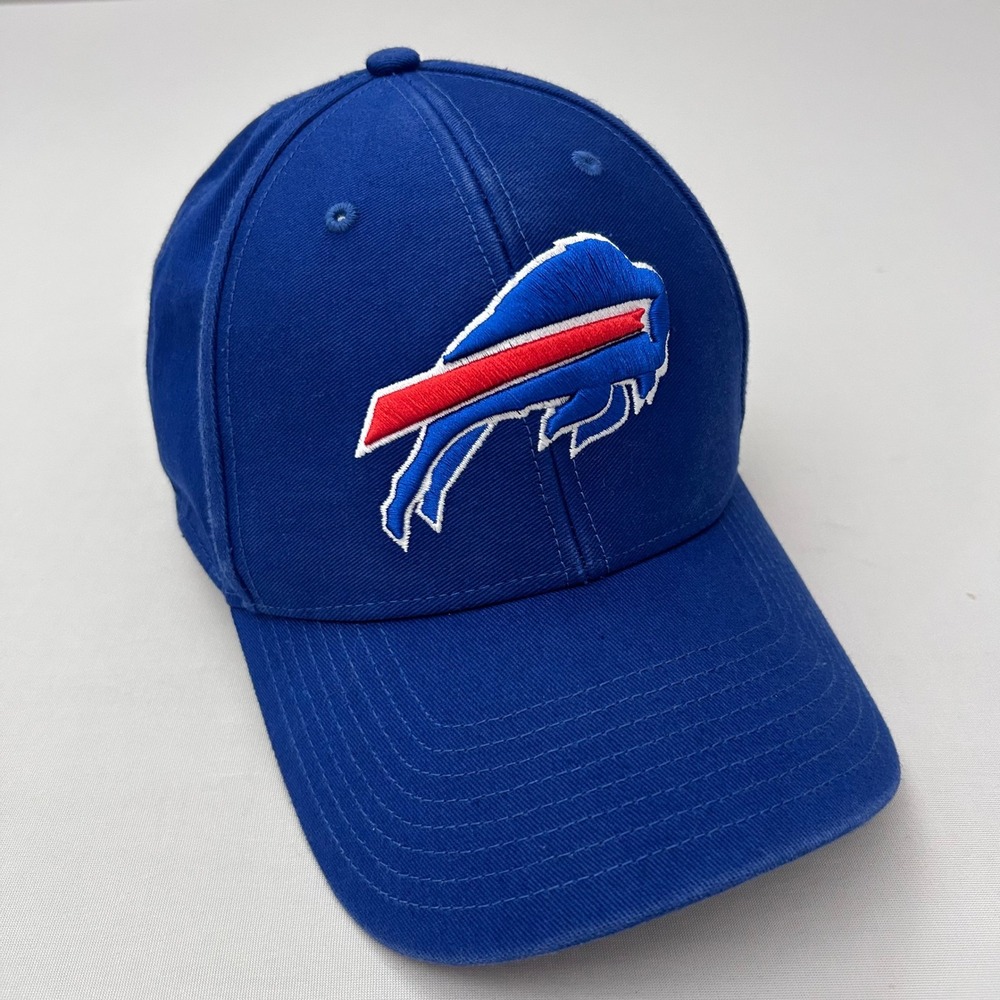 Buffalo‎ Bills Hat Blue NFL Football Adjustable Cap Embroidered Logo 47 Brand